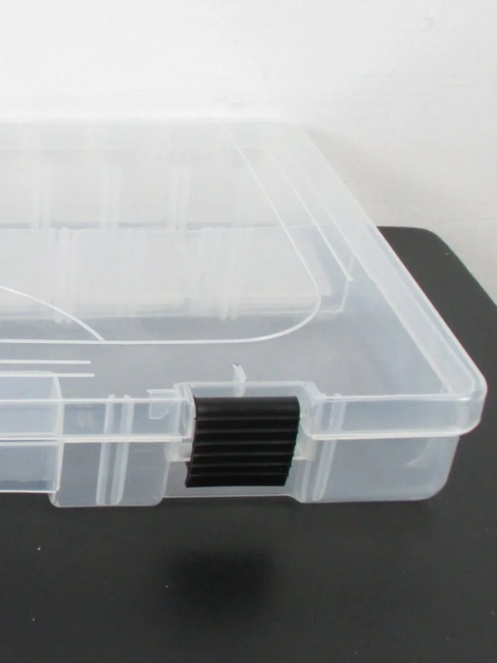 SET OF 2 PLANO PLASTIC STORAGE BINS
